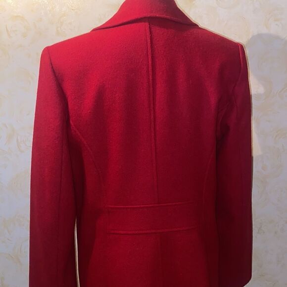 Express Wool Ruby Pea Coat! - Picture 5 of 16